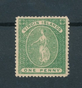 (40163) British Virgin Islands - 1868, SG 12, MH, see scan, CV €110 - Picture 1 of 2