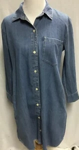 NWT GAP 1969 Women’s Denim Shirt Dress Size XS/P Buttons +Extra and Pockets - Picture 1 of 8