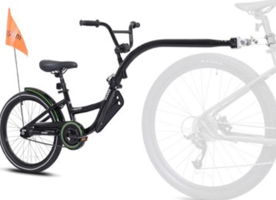 NUEVO Remolque para bicicletas Kazam WeeRide Co-Pilot 20" - Marco de aluminio ligero - Negro Foto 1 de 1