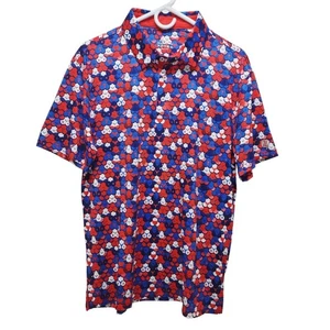 Herren Poloshirt Bunt Kurzarm Größe M Dri-Fit - Bild 1 von 7
