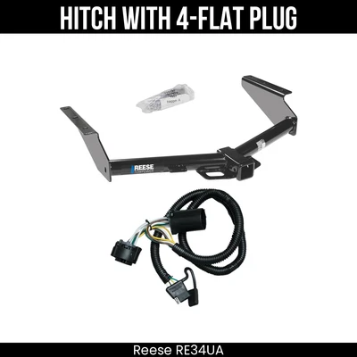 Reese Trailer Hitch + 4Way Wiring For 08-12 Jeep Liberty w/ Existing USCAR 7-way - Image 1 of 4