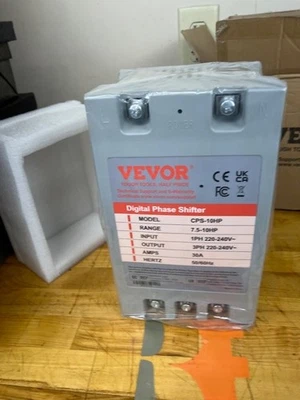 Convertidor de fase digital convertidor monofásico a trifásico de 10 HP 30A 220V Foto 1 de 4