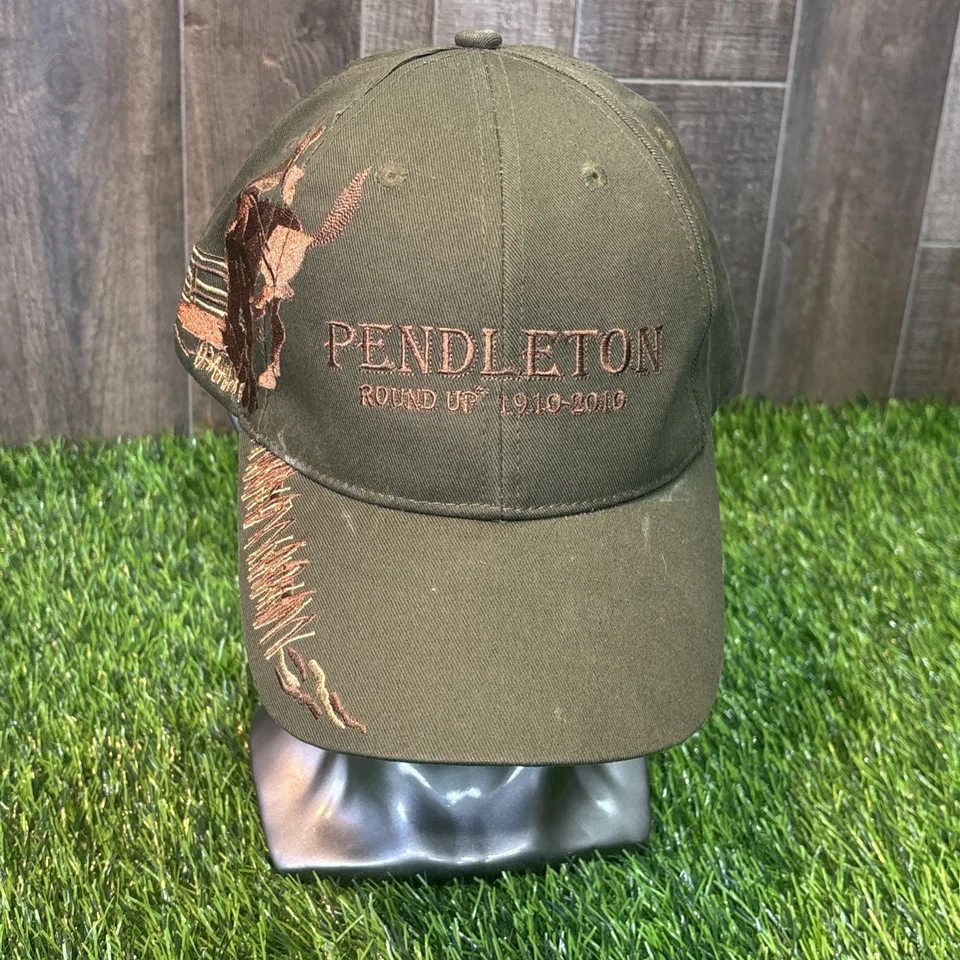 Gorra de béisbol Pendleton verde oliva para hombre Pendleton redondeada 1910-2010  Foto 1 de 4