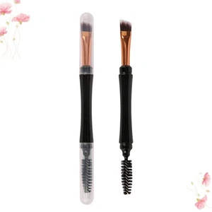 2 Stück Make-up Pinsel Set Wimpernkamm Mascara Pinsel für Wimpern Lidschatten - Bild 1 von 12