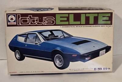 RARO Completo Caja Abierta Lotus Elite Tsukuda Modelo Kit Coche 1/24 Japón James Bond Foto 1 de 4