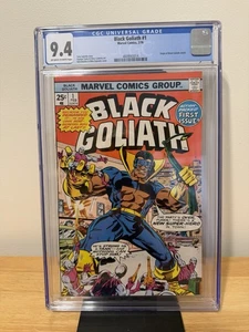 BLACK GOLIATH #1 CGC 9.4 MARVEL 1976 ORIGIN RETOLD BRONZE AGE KEY 🔑 📈 - Picture 1 of 9