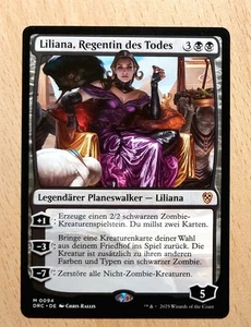 Magic: Liliana, Regentin des Todes, Death's Majesty, Zombie Planeswalker DEUTSCH - Bild 1 von 1