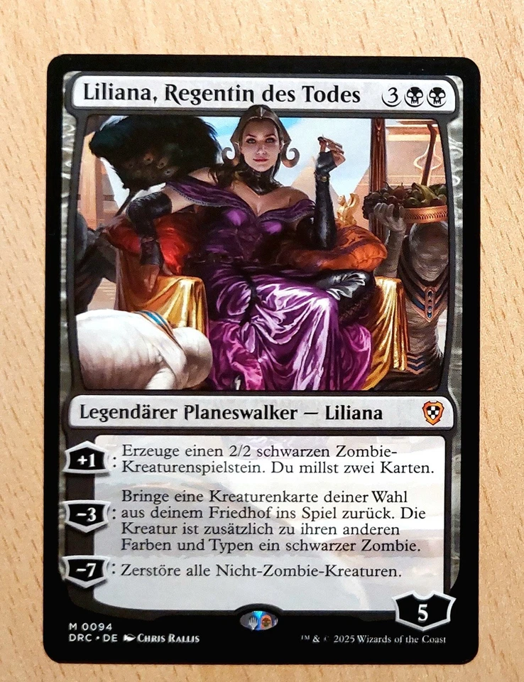 Magic: Liliana, Regentin des Todes, Death's Majesty, Zombie Planeswalker DEUTSCH - Bild 1 von 1
