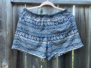 Patagonia Baggies Shorts 5" geometrisch aztekisch pink blau Gr. M 57058 - Bild 1 von 14