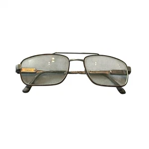 Vintage Safilo Elasta 3070 Square Frame Pilot Metal Sunglasses - Picture 1 of 8