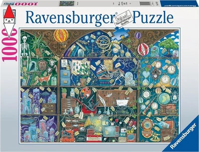 PUZZLE TEMATICO RAVENSBURGER LIBRERIA DELLE CURIOSITA 1000 PZ - Immagine 1 di 3