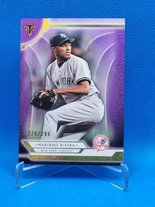 2018 Topps Triple Threads - Mariano Rivera #57 Amethyst 279/299 - Picture 1 of 2