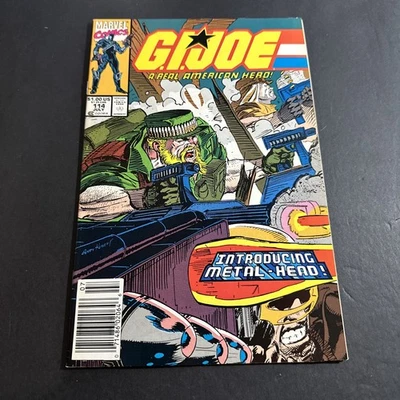 G.I. Joe comic book #114 Newsstand Edition  Fn+ J7 - Image 1 of 3