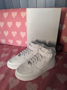Nike Air Force 1 Mid Eason (GS) | UK 5.5 | White | New with Box & Tag - Picture 1 of 13