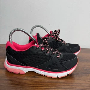 Vionic Tokyo Zapatillas Talla 6 Mujer Negro Rosa 1st Ray Tecnología Arco Soporte - Imagen 1 de 7
