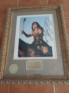 Signed XENA WARRIOR PRINCESS Disney Store Certified AUTHENTIC AUTOGRAPH - Picture 1 of 7