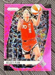 2024 Panini Prizm WNBA #77 Kelsey Plum Pink Velocity Prizm /79 Las Vegas Aces - Bild 1 von 3