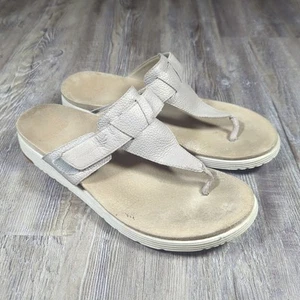 Dansko Cece Pearl Thong Sandals Leather Slip On Flip Flops Women's Sz 41 US 10.5 - Picture 1 of 12