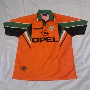 Irland Auswärtstrikot 1997/98 Größe L Umbro Opel FAI Futbol Fußball - Bild 1 von 8