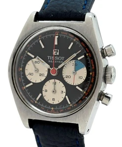 Tissot 34mm Vintage Seastar Mechanical Cal 1261 Chronograph Watch Ref: 40502-4X! - Picture 1 of 12