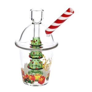 Christmas Holiday Cup Shisha Bubbler - Bild 1 von 3