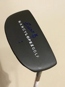 Nancy Lopez Erinn 1 Milled Mallet Putter Nancy Lopez Steel Shaft Winn Grip NEW - Picture 1 of 9