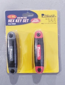 PITTSBURGH 17Piece Hex/Star Key Set  - Picture 1 of 2