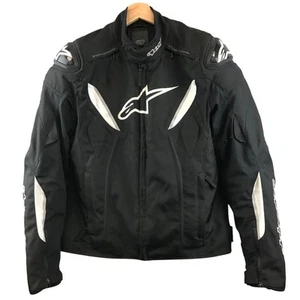 VINTAGE Alpinestars Men Jacket Medium Black Motocross Biker jacket - Picture 1 of 17
