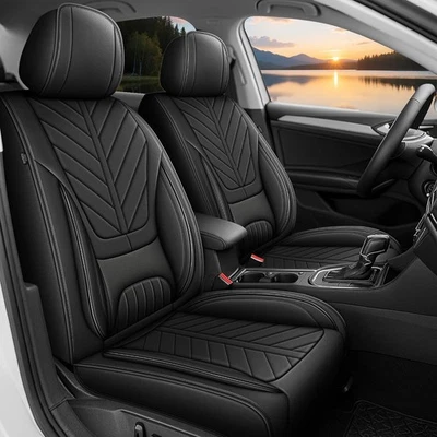 Car Seat Covers For Kia Rio 2007-2025,Faux Leather 5 Seat Seat Cushion Foto 1 de 4