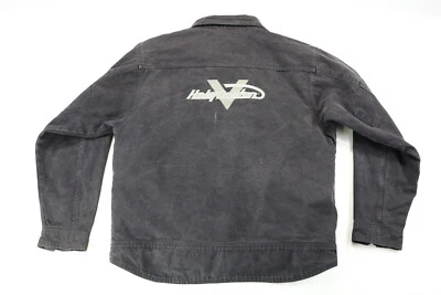 colete jeans masculino Harley Davidson M L preto conversível Road King bar - Imagem 1 de 4