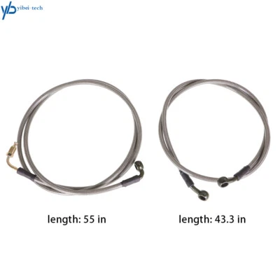 Líneas de freno delanteras/traseras extendidas ATV para Polaris RZR 800/S 800/4 800/XP 900 1068 Foto 1 de 3