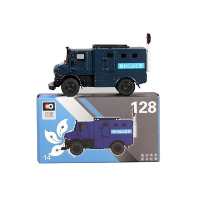 X CAR TOY 1/64 Unimog Recreational Vehicle HONG KONG Police Finished Product#128 - Image 1 of 3