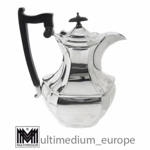 Jarra de té de café Art Deco EPNS Sheffield metal plateado Inglaterra - Imagen 1 de 8