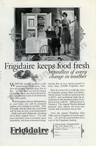 1927 Frigidaire Geräte Küche Kaltluft DRUCKANZEIGE fast 100 Jahre alt (3352) - Bild 1 von 1
