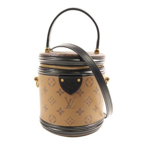 LOUIS VUITTON（LV） Borsa a tracolla Louis Vuitton LV GHW Cannes 2 vie M43986 monogramma retro marrone
