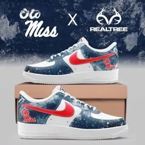 Ole Miss Rebels x Realtree Big12 AF1 - Picture 1 of 3