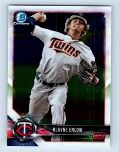2018 Bowman Chrome Prospects Blayne Enlow Minnesota Twins #BCP141 - Picture 1 of 2