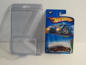 Hot Wheels Purple Passion 2005 T-Hunt w/ REAL RIDERS NISP & Protector - Picture 1 of 8