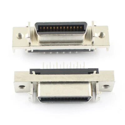 1Pcs SCSI Female 26 Pin MDR CN Type Straight 180 Degree DIP Connector Adapter - Image 1 of 4