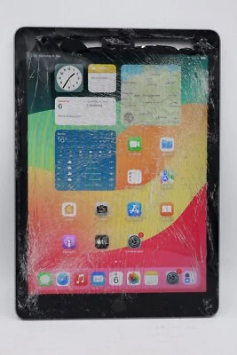 Apple iPad 6.Gen Wi-Fi 32GB Space Grau A1893 Displayschaden #5386 - Bild 1 von 4