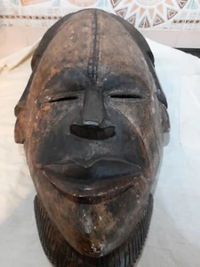 Antica maschera Africana ancient tribal Mask - Alte Afrikana Maske - Picture 1 of 9