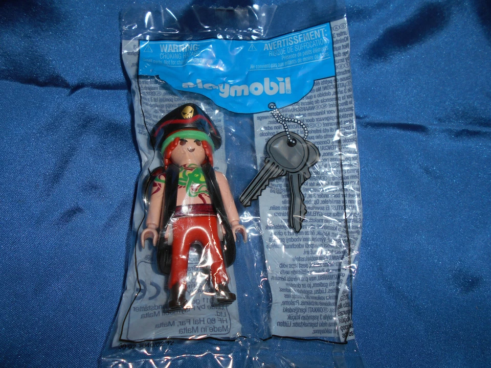 Playmobil Schlüsselanhänger Pirat neu sealed bag aus dem Jahr 2011