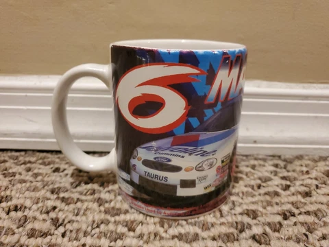 Mark Martin 90s Nascar Valvoline Coffee Mug 1990s Cover