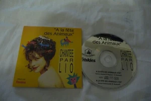 LIO CD SINGLE PROMO CARDSLEEVE. A LA FETE DES ANIMAUX .BERGMAN. ROMANELLI. - Imagen 1 de 2