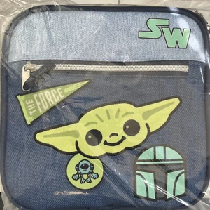 Disney Star Wars Mandalorian Grogu Baby Yoda The Child Lunch Box Tote Soft - Picture 1 of 6