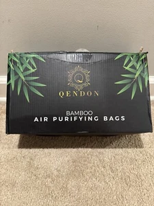 4 PACKS Bamboo Air Purifying Bag Purifier Nature Fresh Charcoal Mold Freshener - Picture 1 of 1