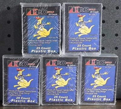 (10) 25 Count Storage Snap-Box Pro-Mold NEW Unused (Five Packs Of Two) - Image 1 of 4