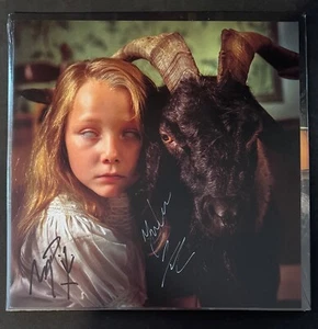 VOLBEAT - Autogramm Vinyl LP God Of Angels Trust Lamplight Glow signed - Bild 1 von 4