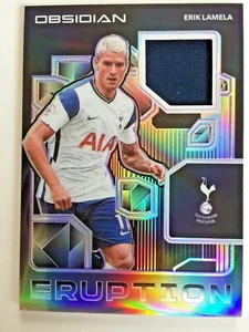 2020-21 Panini Obsidian Eruption Jersey ERIK LAMELA #D 13/75! Crystal Palace - Bild 1 von 2