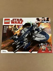 Lego Star Wars 75199, General Grievous Combat Speeder Complete with minifigs - Picture 1 of 2